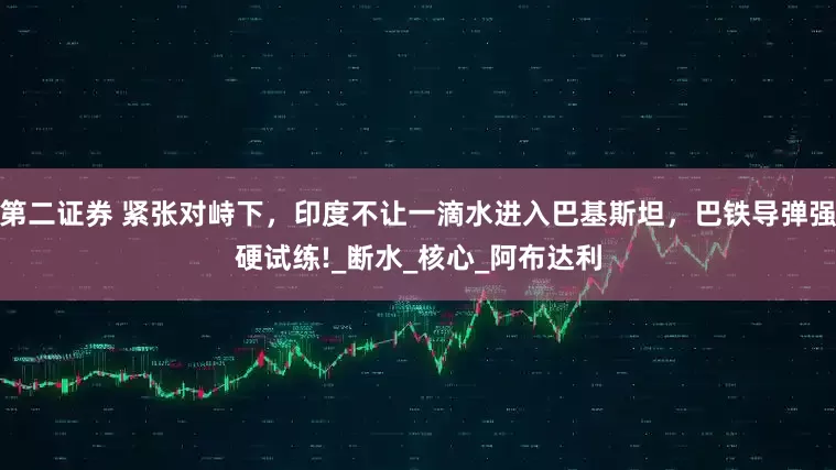 第二证券 紧张对峙下，印度不让一滴水进入巴基斯坦，巴铁导弹强硬试练!_断水_核心_阿布达利